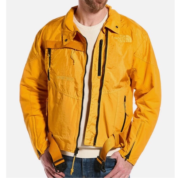 The North Face Men’s Black Series Steep Tech Jacket -Gold Yellow -M -NWT - Picture 1 of 15